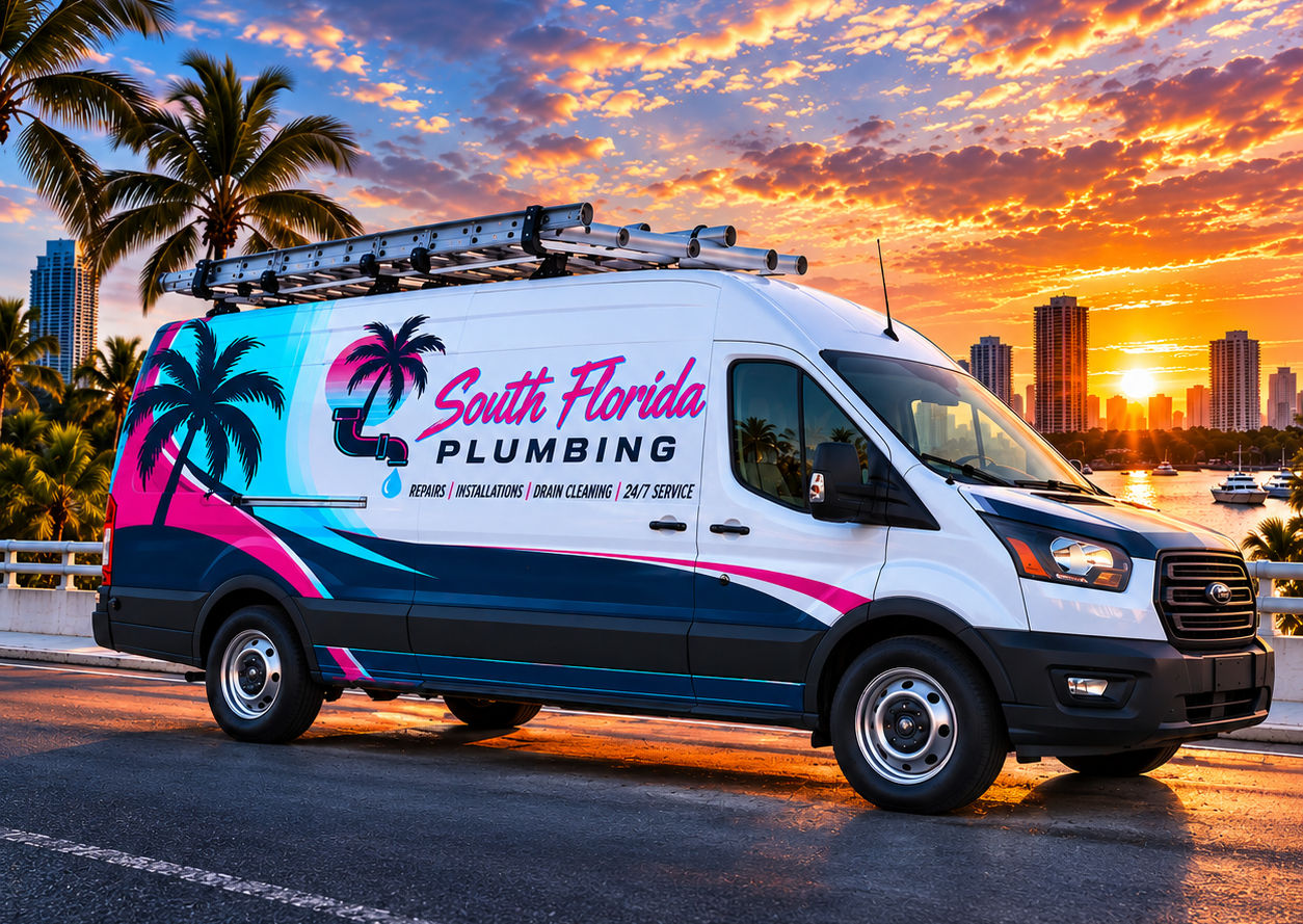 South Florida Plumbing van in Fort Lauderdale, FL